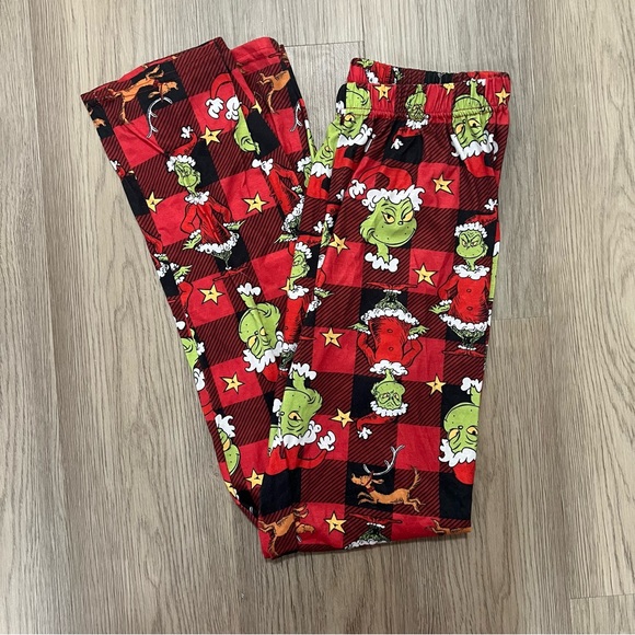 Grinch Don’t Be a Grinch Christmas Pajama Set Women’s XL - Picture 2 of 16